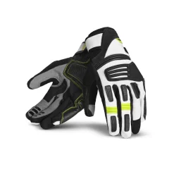Bela Arizona Summer Gloves Black / White / Fluorescent Yellow