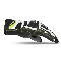 Bela Arizona Summer Gloves Black / White / Fluorescent Yellow