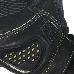 BELA ARMOUR PRO GUANTI DI MOTO UOMO CORTA NERO GIALLO FLUO