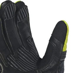 BELA ARMOUR PRO GUANTI DI MOTO UOMO CORTA NERO GIALLO FLUO