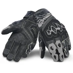 BELA ARMOUR PRO GUANTI DI MOTO UOMO CORTA NERO