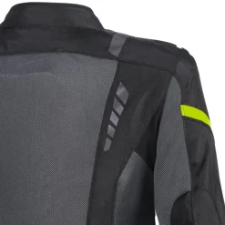BELA ARTREX AIR 2.0 GIACCA DI MOTO NERO GRIGIO GIALLO FLUO