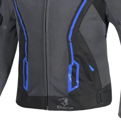 BELA ARTREX AIR 2.0 GIACCA DI MOTO NERO GRIGIO BLU