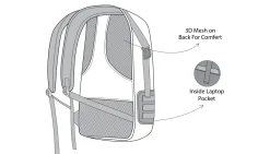 BELA Bag Splash Pack Black Grey