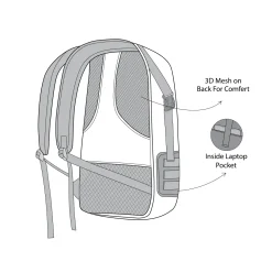BELA Bag Splash Pack Black Grey