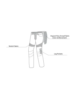 BELA BENTON JEANS DI MOTO UOMO BLU