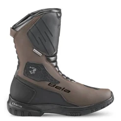 BELA Black Brown Leather Gladiator Boots