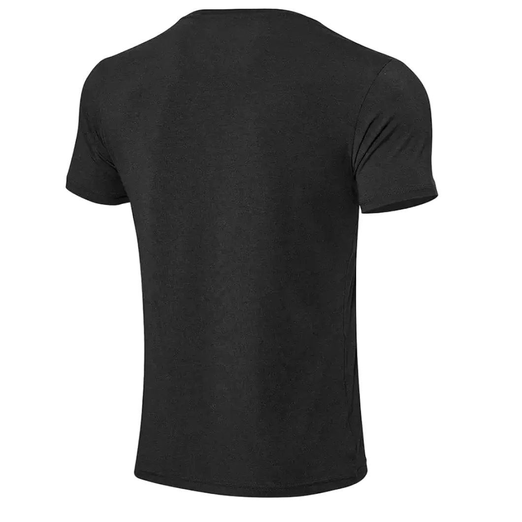 Bela Black Heartbeat ECG T-Shirt Italy Men