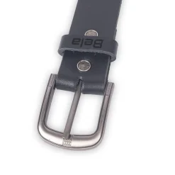 Bela Black Leather Belt