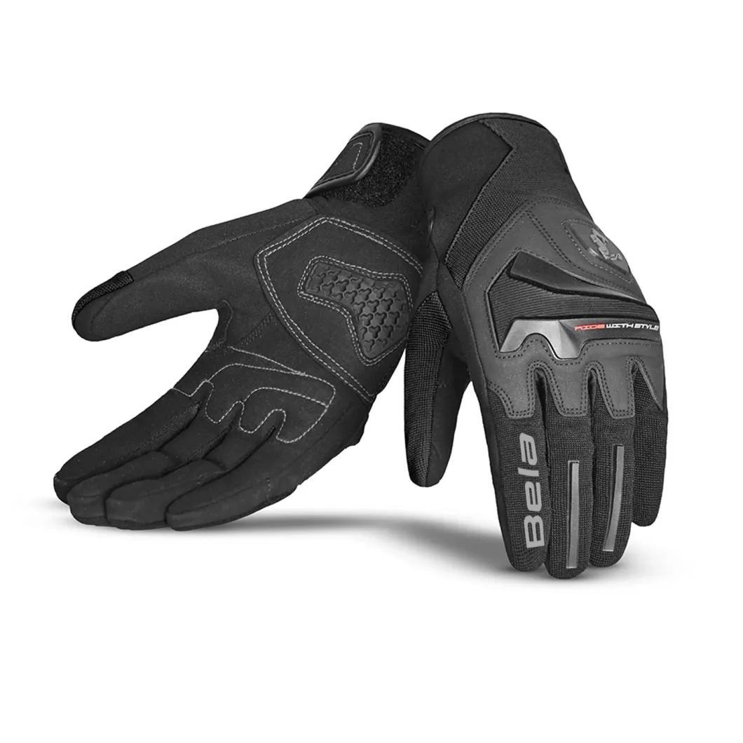 Bela Black Star Fabric Glove