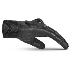 Bela Blast Black Leather Winter Gloves