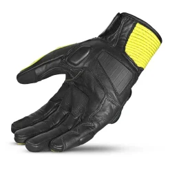 BELA Blast Winter Leather Gloves Black/Yellow