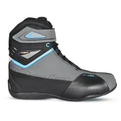 BELA BLAZE LADY STIVALI DI MOTO TURQUOISE NERO GRIGIO