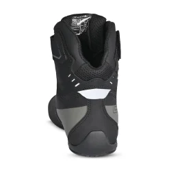 BELA BLAZE MAN BLACK GREY LEATHER MOTORCYCLE BOOTS