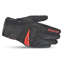 Bela Boom Women's WP Winter Gloves Black Red