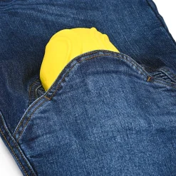 Bela Boston Motorcycle Jeans for Men Blue