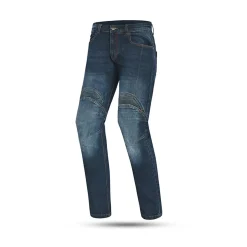 Bela Boston Motorcycle Jeans for Men light blue