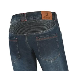 Bela Boston Motorcycle Jeans for Men light blue