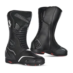 BELA Botas Piel Strip Black/White Sports Boots