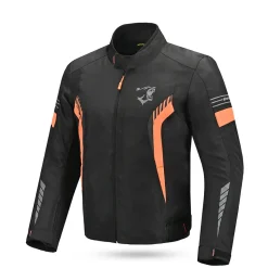 Bela Bradley Black/Orange Limited Edition Textile Motorcycle Jacket