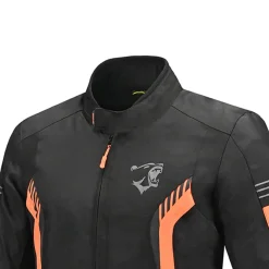 Bela Bradley Black/Orange Limited Edition Textile Motorcycle Jacket