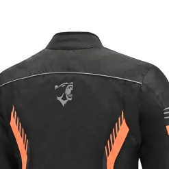 Bela Bradley Black/Orange Limited Edition Textile Motorcycle Jacket