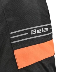 Bela Bradley Black/Orange Limited Edition Textile Motorcycle Jacket
