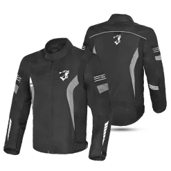 Bela Bradley Grey Textile Motorcycle Jacket