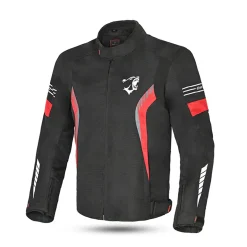 Bela Bradley Red Textile Motorcycle Jacket