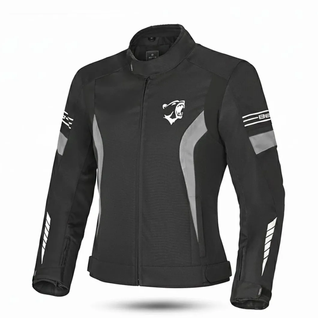 BELA BRADLEY WOMEN'S TEXTILE JACKET BLACK GREY