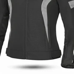 BELA BRADLEY WOMEN'S TEXTILE JACKET BLACK GREY