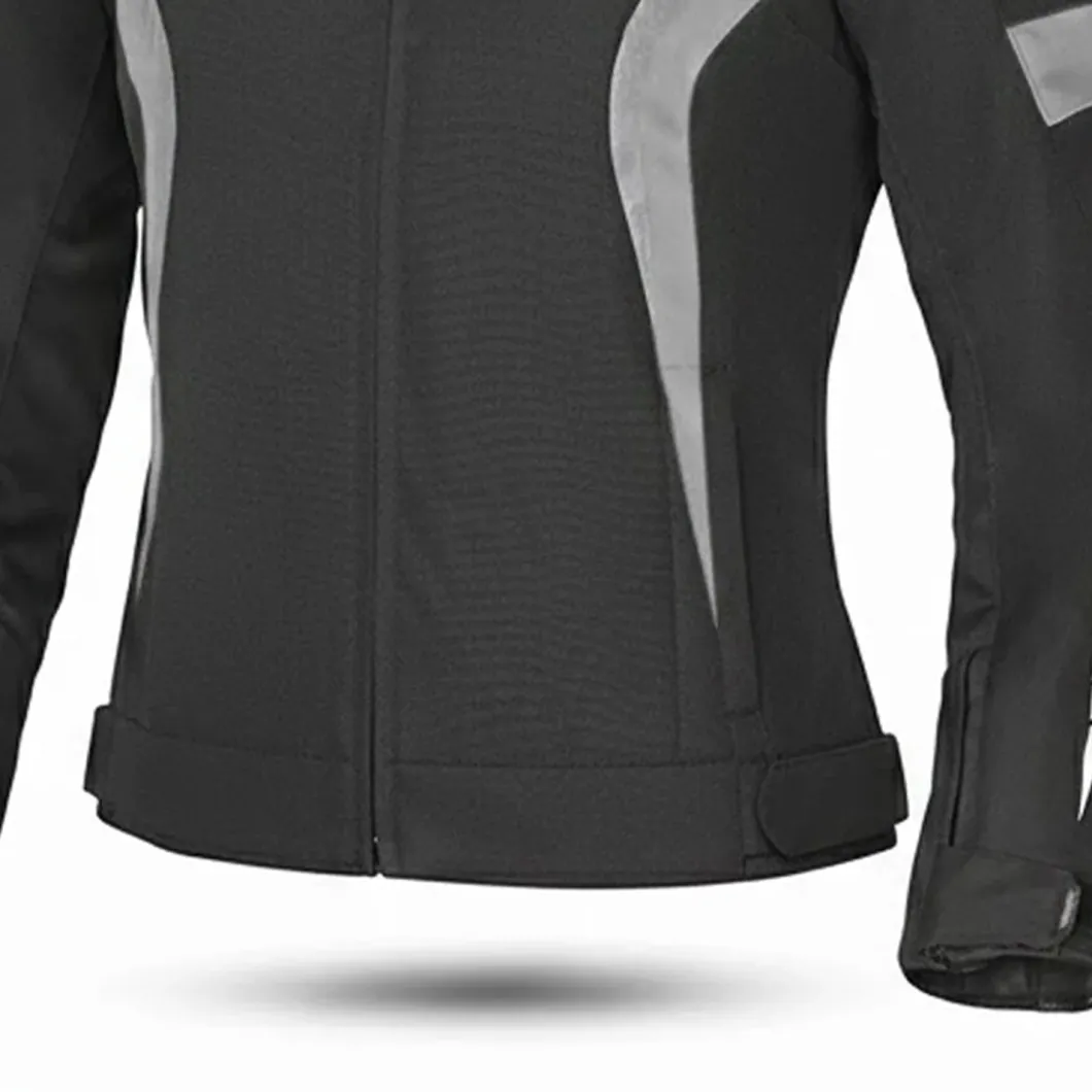 BELA BRADLEY WOMEN'S TEXTILE JACKET BLACK GREY