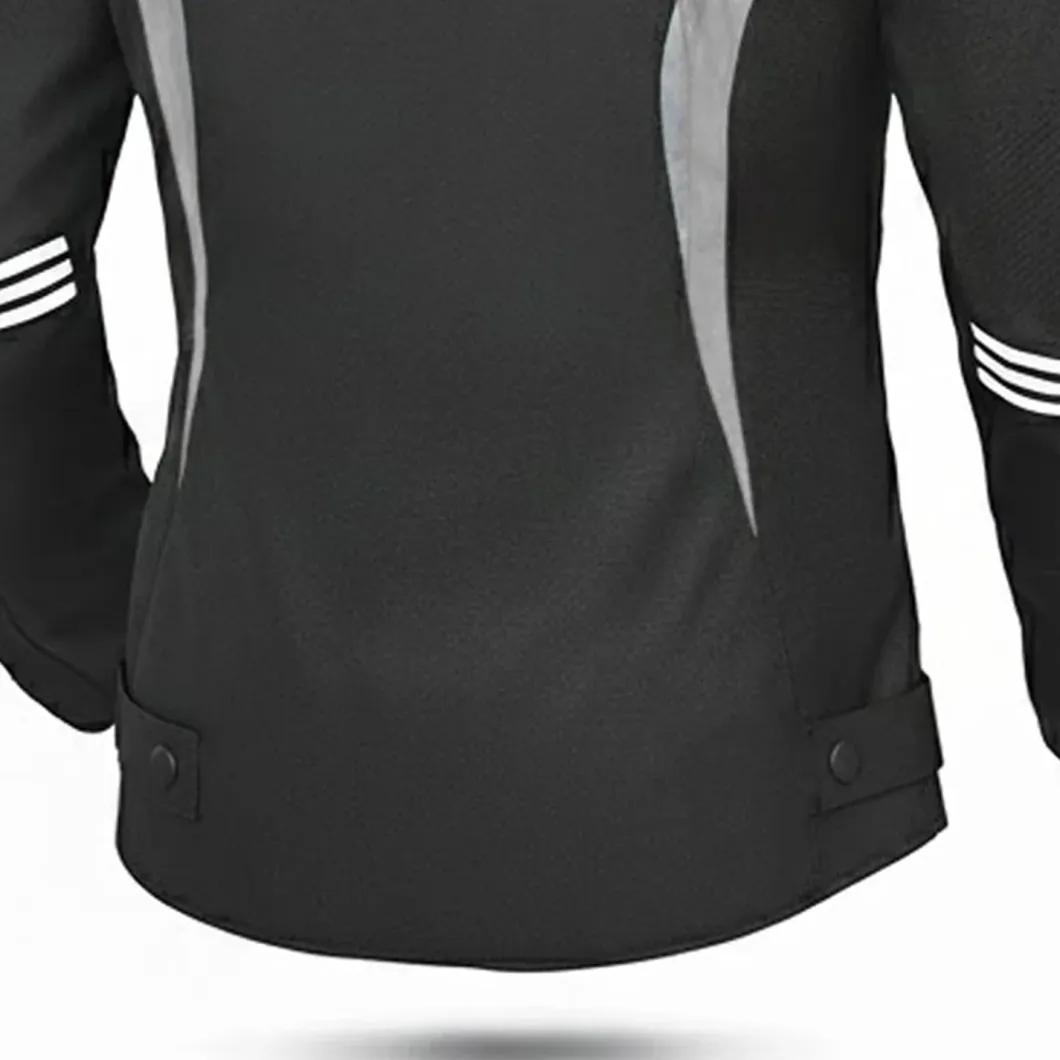 BELA BRADLEY WOMEN'S TEXTILE JACKET BLACK GREY