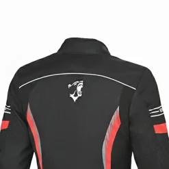 BELA BRADLEY WOMEN'S TEXTILE JACKET BLACK RED