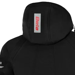 Bela Breeze Men's Softshell Jacket Removable Hood Black/Red