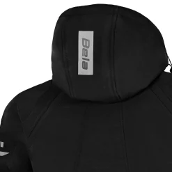Bela Breeze Men's Softshell Jacket Removable Hood Black/Grey