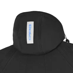 Bela Breeze Men's Softshell Jacket Removable Hood Black/Blue