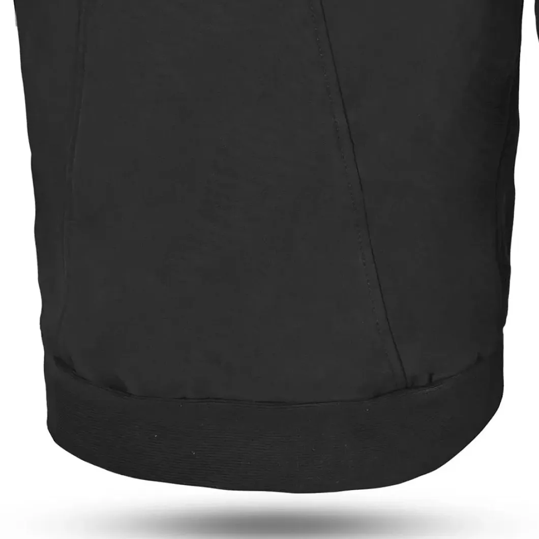 Bela Breeze Men's Softshell Jacket Removable Hood Black/Blue