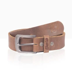 Bela Brown Leather Belt
