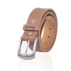 Bela Brown Leather Belt