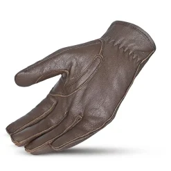 Bela Cafe Air Leather Gloves Women's Brown