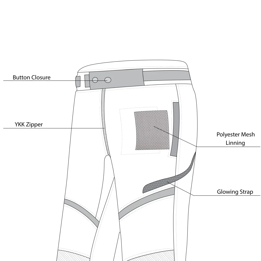 BELA - Calm Digger Pants 34L Black
