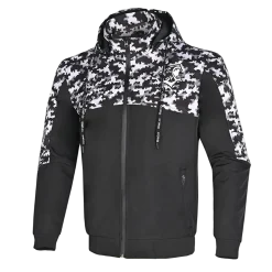 Bela Camo Rush Hoodie Negro/Gris Oscuro