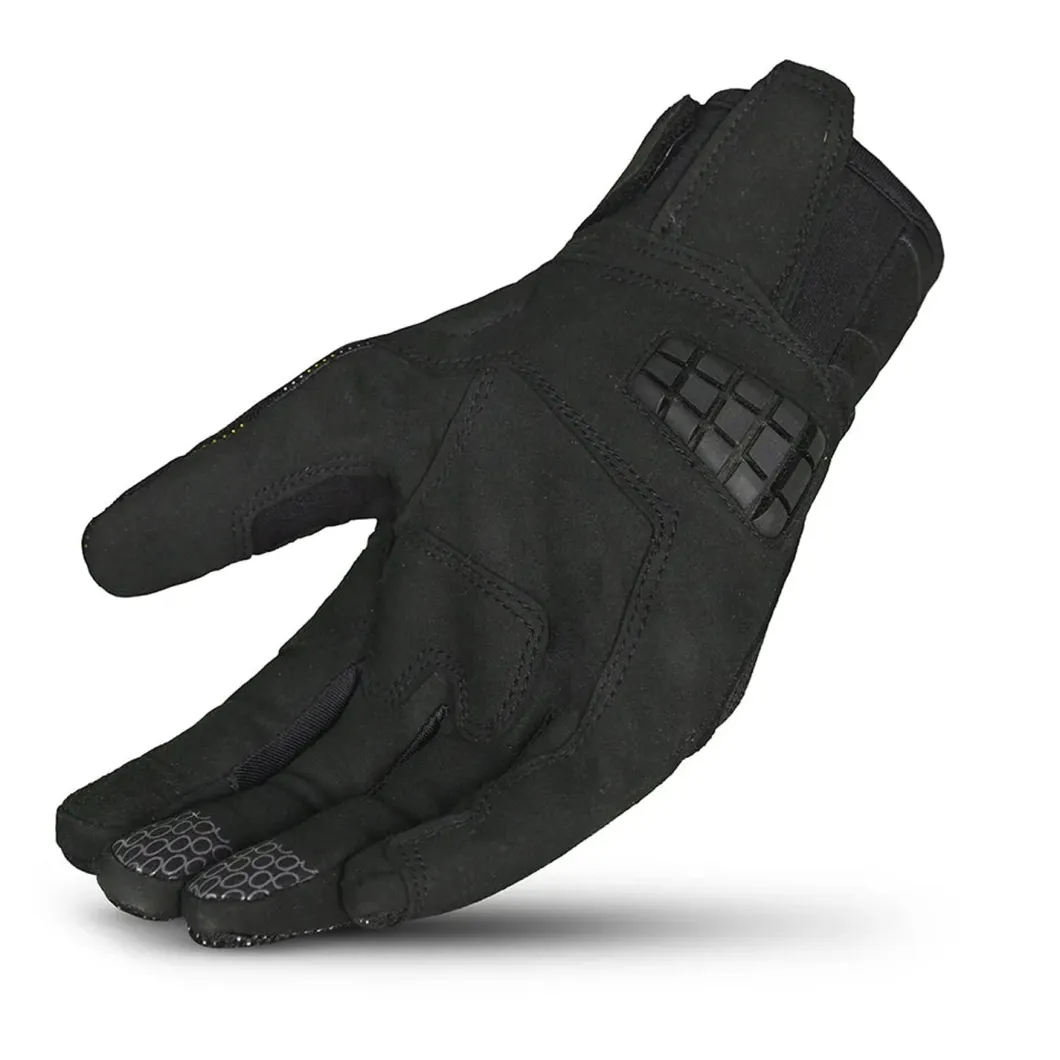BELA Cirus Camo Summer Fabric Gloves Black/Fluorescent Yellow/Camo