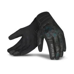 BELA Cirus Camo Summer Textile Gloves Black/Blue/Camo