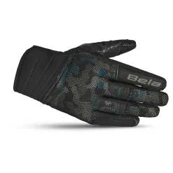 BELA Cirus Camo Summer Textile Gloves Black/Blue/Camo