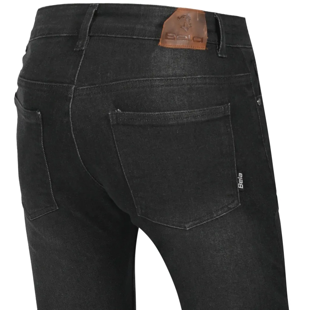 BELA CLARK JEANS DI MOTO UOMO NERO SPRAY 32L