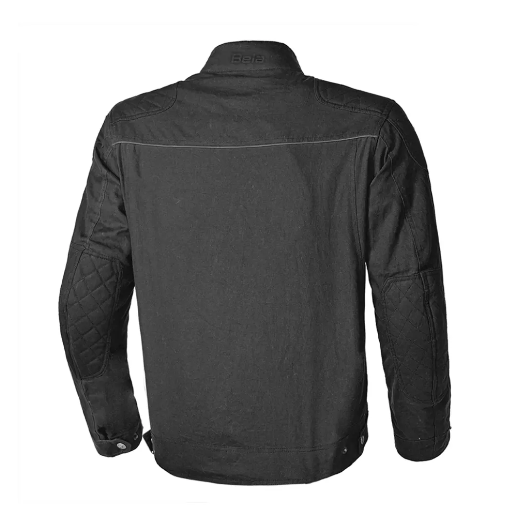 BELA Clutch Wax Motorcycle Jacket Black