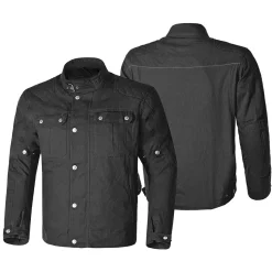 BELA Clutch Wax Motorcycle Jacket Black