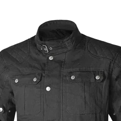 BELA Clutch Wax Motorcycle Jacket Black